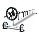 Aquabuddy Pool Cover Roller 5.5m Adjustable Swimming Pool Solar Blanket Reel Blue-1