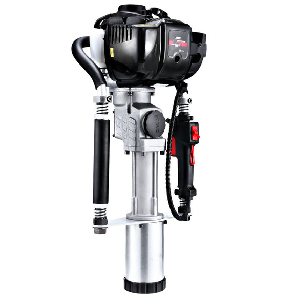 Giantz Petrol Post Driver 38CC 4-Stroke Rammer Pile Star Picket Fence Hole Black