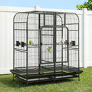 i.Pet Bird Cage Extra Large Aviary 185cm Pet Parrot Cage Castor Wheel Removable Divider-7
