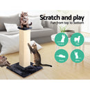 i.Pet Cat Tree 92cm Scratching Post Tower Scratcher Wood Condo Bed House Trees-6
