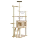 i.Pet Cat Tree Tower Scratching Post Scratcher 174cm Wood Bed Condo House Ladder-1
