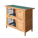 i.Pet Rabbit Hutch Chicken Coop 91.5cm x 45cm x 82cm Chicken Coop Large Wooden House Run Cage-1