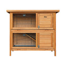 i.Pet Rabbit Hutch Chicken Coop 91.5cm x 45cm x 82cm Chicken Coop Large Wooden House Run Cage-3