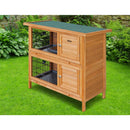 i.Pet Rabbit Hutch Chicken Coop 91.5cm x 45cm x 82cm Chicken Coop Large Wooden House Run Cage-8