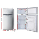 Glacio 100L Portable Fridge Freezer Bar Upright 12V/24V/240V Camping Caravan-2