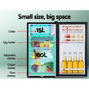 Glacio 95L Portable Fridge Freezer Bar Upright 12V/24V/240V Camping Caravan-4