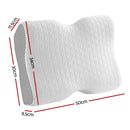 Giselle Memory Foam Pillow Contour Neck-2