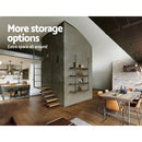 Artiss Bookshelf DIY Pipe Shelf 4 Tiers - INGE-6