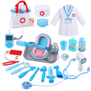 Keezi Kids Doctor Play Set Pretend Dentist Play Set Toy Medical Kits 30PCS-2