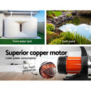 Giantz Garden Water Pump 1500W High Pressure Tank Rain Farm Irrigation Black-4