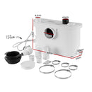 Macerator Sewerage Pump Waste Toilet Sewage Water Disposal Marine Basement Clean-2