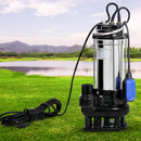 Giantz 2000W Submersible Dirty Water Pump Bore Tank Well Steel Automatic-8
