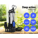 Giantz 2000W Submersible Dirty Water Pump Bore Tank Well Steel Automatic-3