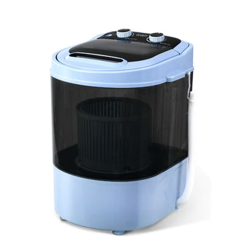Devanti Portable Washing Machine 3KG Black - 0