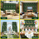 Gardeon 4PCS Artificial Plant Wall Panels 40X60CM Boxwood Panel Hedge Grass Backdrop Backyard Green Decor-7