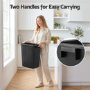 Cefito 35L Rubbish Bin Waste Dustbin Open Top Trash Can Kitchen Office Dark Grey-7