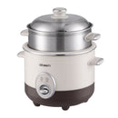 Devanti 3L Rice Cooker Small 6 Cup Multi Cooker with Steamer-4