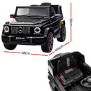 Kids Electric Ride On Car Mercedes-Benz Licensed AMG G63 Toy Cars Remote Black-2