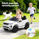 Rigo Ride On Car Kids Electric Ride On Cars Land Rover Licensed 12V White-6