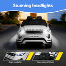Rigo Ride On Car Kids Electric Ride On Cars Land Rover Licensed 12V White-7