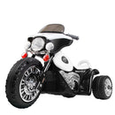 Rigo Kids Ride On Motorbike Motorcycle Toys Black White-9
