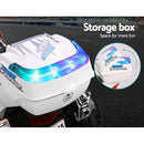 Rigo Kids Ride On Motorbike Motorcycle Car White-6
