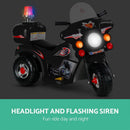 Rigo Kids Ride On Motorbike Motorcycle Car Black-5