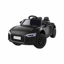 Kids Ride On Car Audi R8 Licensed Sports Electric Toy Cars Black-13