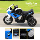 Kids Electric Ride On Car Police Motorcycle Motorbike BMW Licensed S1000RR Blue-8