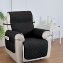 Artiss Recliner Chair Cover 100% Water Resistant Black-7