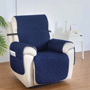 Artiss Recliner Chair Cover 100% Water Resistant Navy-7