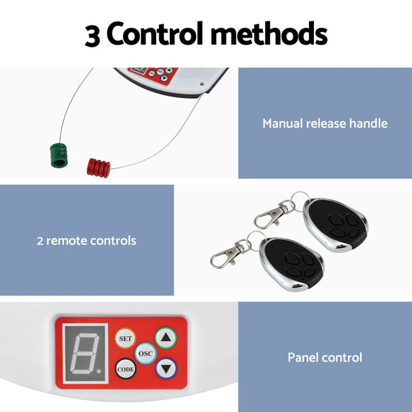 UL-tech Garage Roller Door Opener 800N Motor Auto Safety Reverse 220V