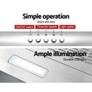 Devanti 600mm Range Hood 60cm Rangehood Stainless Steel-5