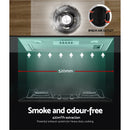 Devanti 520mm Range Hood 52cm Rangehood Stainless Steel-4