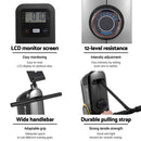 Everfit Rowing Machine 12 Levels Magnetic Rower Fitness Gym Cardio Workout-6