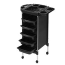 Embellir Salon Trolley Cart Spa Beauty Rolling Tray Hairdressing Storage 6 Tiers-1