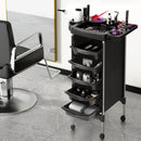 Embellir Salon Trolley Cart Spa Beauty Rolling Tray Hairdressing Storage 6 Tiers-7