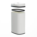 Devanti 50L Sensor Bin Motion Rubbish Automatic White-3