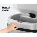 Devanti 60L Sensor Bin Motion Rubbish Automatic Silver-5