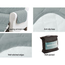Artiss Sofa Cover Couch Covers 4 Seater Easy to Clean Grey-5