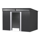 Giantz Garden Shed Outdoor Storage 2.60x1.95M Tool Sheds Workshop House Shelter-1
