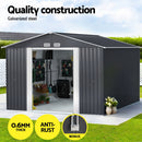 Giantz Garden Shed 3x3M Outdoor Storage Tool Workshop House Shelter-4