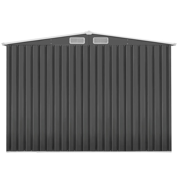 Giantz Garden Shed 2.58x3.14M w/Metal Base Sheds Outdoor Storage Workshop Shelter Sliding Door