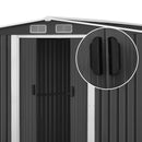 Giantz Garden Shed 2.58x3.14M w/Metal Base Sheds Outdoor Storage Workshop Shelter Sliding Door-4