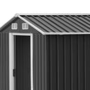 Giantz Garden Shed 2.6x3.9M w/Metal Base Sheds Outdoor Storage Workshop Tool Shelter Sliding Door-5
