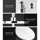 Cefito 9'' Rain Shower Head Set Handheld Round High Pressure Mixer Tap Chrome-4