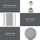 Handheld Shower Head 4.5" High Pressure 5 Modes Poweful Round Chrome-6