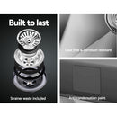 Cefito Kitchen Sink 44X44CM Stainless Steel Basin Single Bowl Silver-5