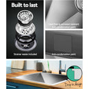 Cefito Kitchen Sink 60X45CM Stainless Steel Basin Single Bowl Silver-6