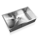 Cefito Kitchen Sink 70X45CM Stainless Steel Basin Single Bowl Silver-1